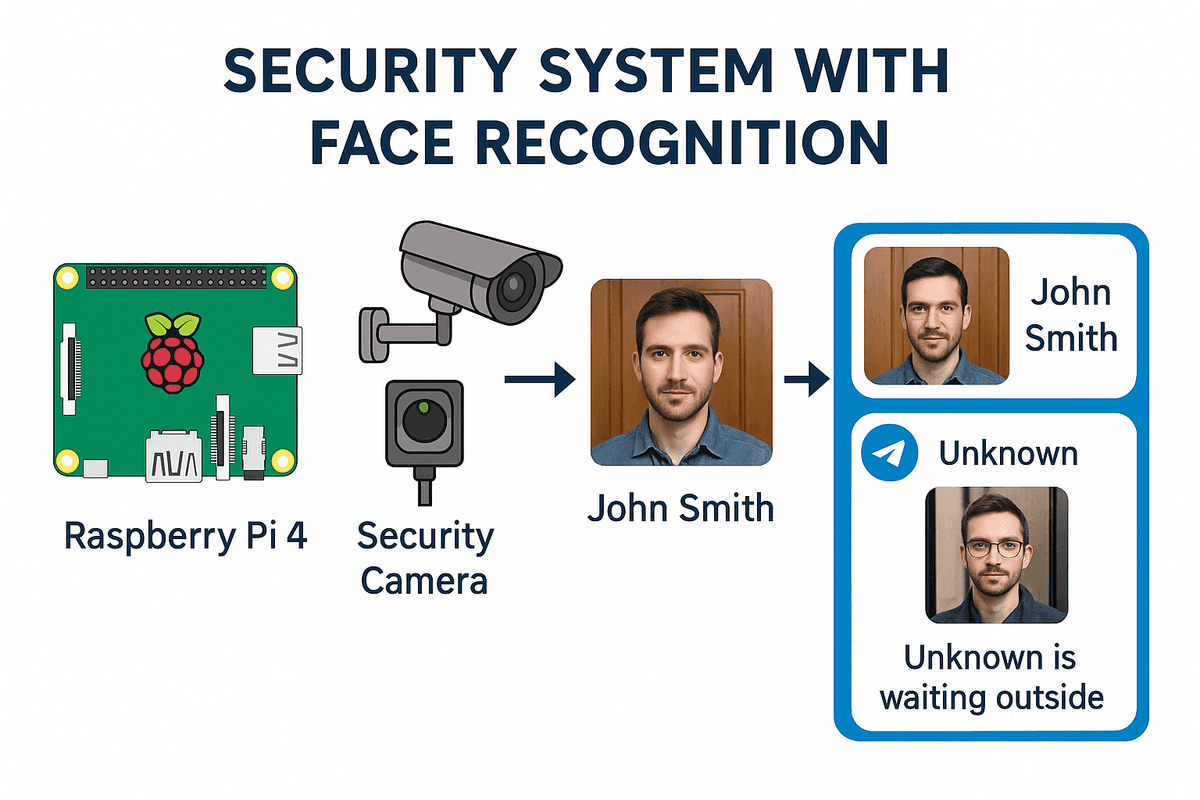 Security System with Face Recognition